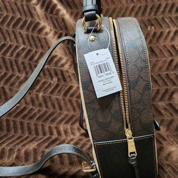 Coach Purse Backpack, NWT - Picture 3 of 14